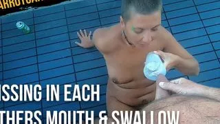 Pissing in each others mouth & swallow