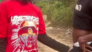 We Were Caught on Outdoor Scene