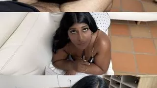 Hardcore sex with big pussy stepsister while parents are not at home - JASMIN JONNES