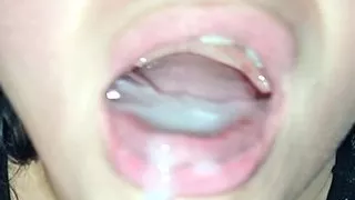 10 Minutes of Big Cum Shots and Swallowing Big Loads of Cum - Compilation - Millie Fox