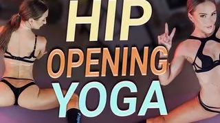 HOT Hip Opening Yoga Workout - Hannahjames710