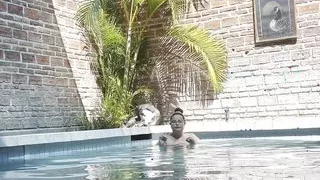 Private Pool Ends with Oral