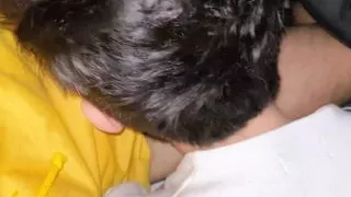 Cruising Married Uber Driver Makes Me Suck His Cock Deep Throat Before Fucking My Ass Bareback