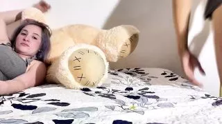 I Find My Stepsister Masturbating So I Blackmail Her By Showing The Video