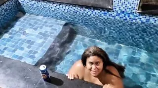 Step Sister Catches Her Step Brother Smelling Her Panties and Fucks Him