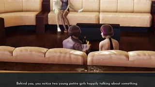 I fuck cubby girl in bar and give her best momment best hentai game