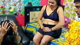 Caught by husband Desi Indian Aunty having hardcore sex with neighbor's brother