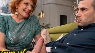 Sexy Old Grandma Katalina Is In Need For a Young Cock To Fill Her Pussy With Cum