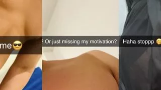 18 Year Old Girlfriend Cheats on Her Cuckold Boyfriend in a Hotel Room on Snapchat
