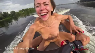 Public Butt Sex Ride On The Jet Ski - Mia Bandini