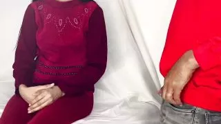 Indian girl impressed her boss for a job