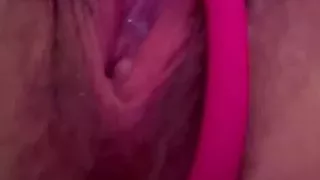 Anal play with vibrator