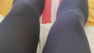 Opac tights pantyhose masturbation