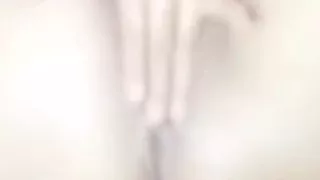 Playing with fingers until the flood