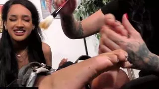 Laughing Squealing Squirming Tickle Foot Fetish Domination