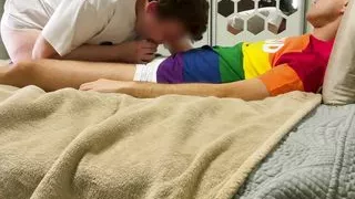 Food Delivery Courier Interrupts Face Fucking - I Still Breed the Dl Bottom