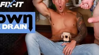 Sexy Mr.Fix It Flip Fucks Bubble Butt Jock  - NextDoorStudios