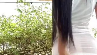 Check out this sexy solo nurse slut fucking her sex toy torso