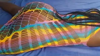 Ebony Stepmom Dicked Down From the Back