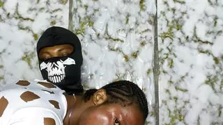 Bar Sexy Boy Riding and Squirting From Behind While Fucked Hard in Doggystyle by Big Black Dick BBC