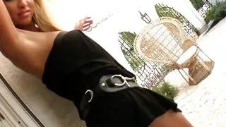 Clara is a sexy blonde whore who satisfies her cravings by