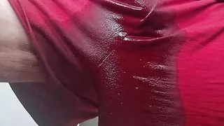 I pee in my shorts in the living room