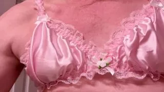 My Satin Sissy Panties and Bra