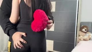 my step-sister showed me what she can do, I was very surprised babe