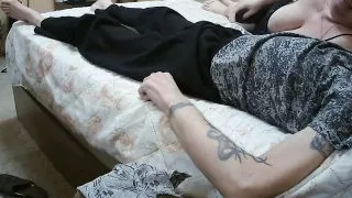 Stepmom sucks my cock until her mouth is full of hot cum