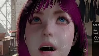 Theia Swallows The Huge Cum Load