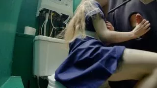 Horny Nurse Sucks Cock At The Gloryhole