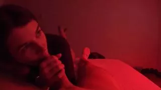 Persuaded Girlfriend On Video - Cum In Mouth