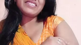 Desi Anal Indian taught Sanjana's husband how to have sex and made him erect with obscene talk