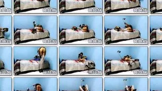 Joselynne Crossdresser schoolgirl with heels and stockings in webcam Part 2