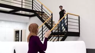 My Stepbrother's Wife #18 Jennifer and I accidentally kissed each other's lips