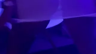 White dress sexy twerk