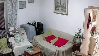 Nude on Home surveillance system- - edited version