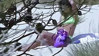 Beach Slut Beata Alone in the Dunes