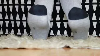 Fluffy slippers, socks and stockings