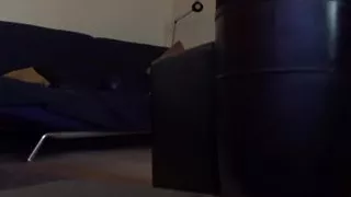 kinky Latexbessy with original kleppercoat.fetish art by linda gumlin