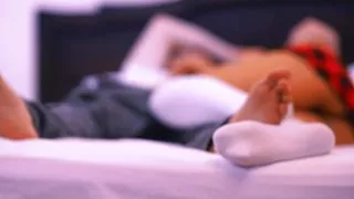 Daring secretary has hardcore sex in hotel room with colleague, getting fucked in different positions and getting spanked