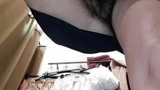 Sexy milf takes off her clothes, pussy, big ass, big nipples.