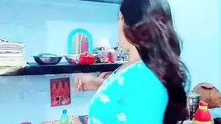 Indian roommate fucks me hard in missionary then pull my hair while