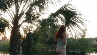 Submissive humiliation slut crawls out of lagoon to eat ass and drink piss (Siren)