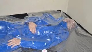 Feb 16 2025 - VacPacked in slvrbrboy1's coveralls with my punishment top