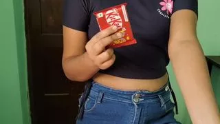 Village Girl Fuck Hard in Chocolate day (Hindi Audio)