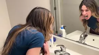 He came in my mouth while I was gargling mouthwash