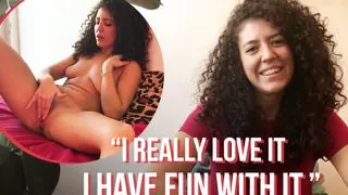 Ersties - Hot Italian Mary B Fingers Her Wet Pussy For the First Time On Camera