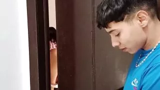 Samantha Evans fucking her stepbrother's big cock - Porn In Spanish