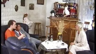 Horny Stepmom Slut Eager to Get Fucked by Her Stepson in the Living Room